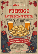 Load image into Gallery viewer, Pierogi Eating Competition 2026
