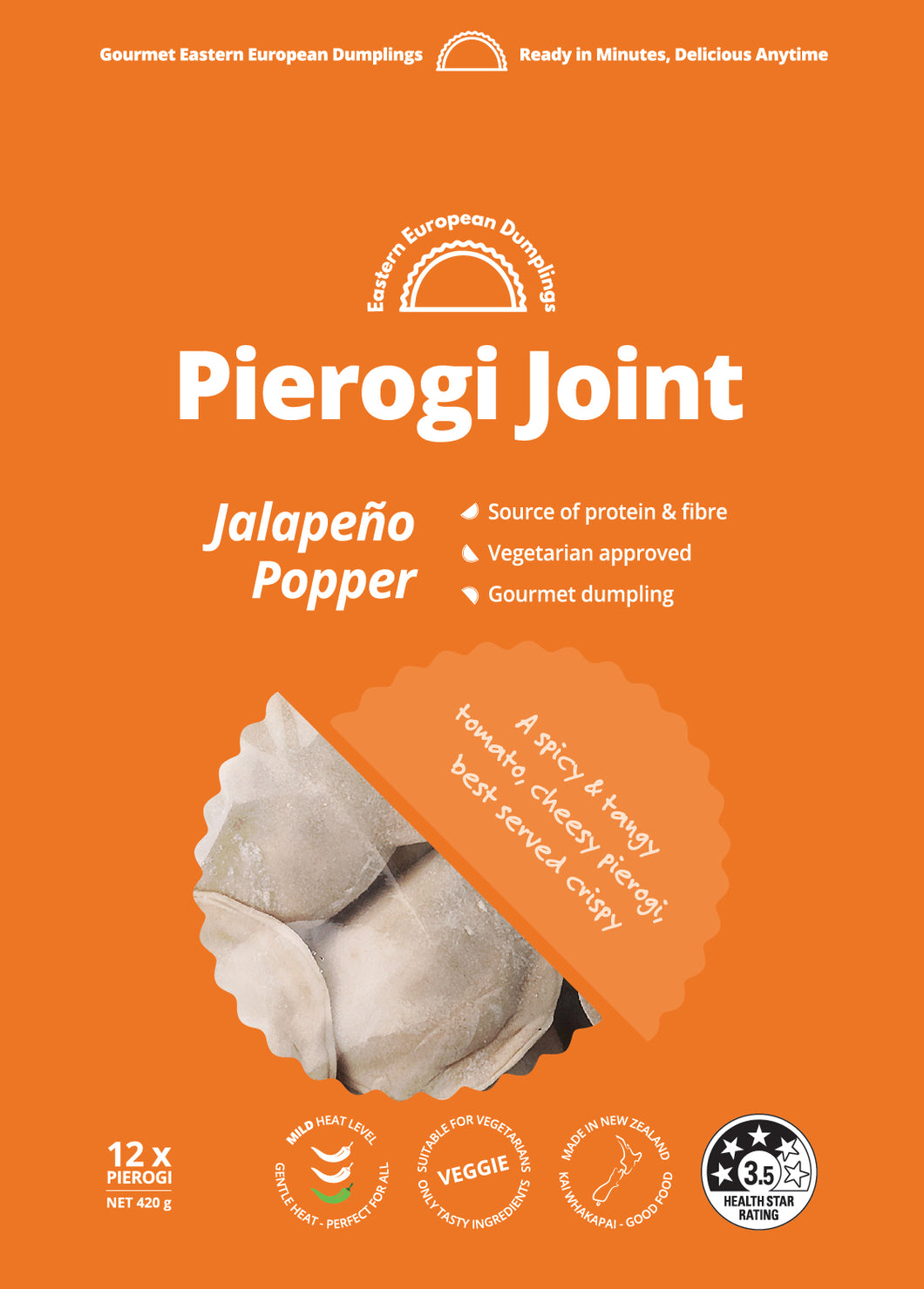 Jalapeño Popper Pierogi