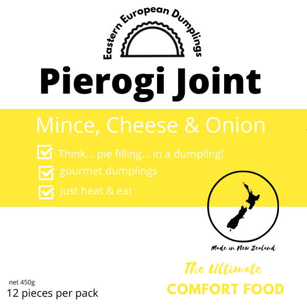 Mince, Cheese and Onion Pierogi