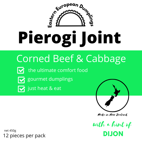 Corned Beef & Cabbage Pierogi