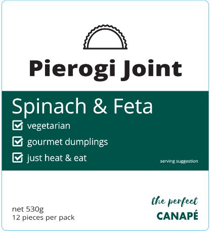 Spinach & Feta Pierogi
